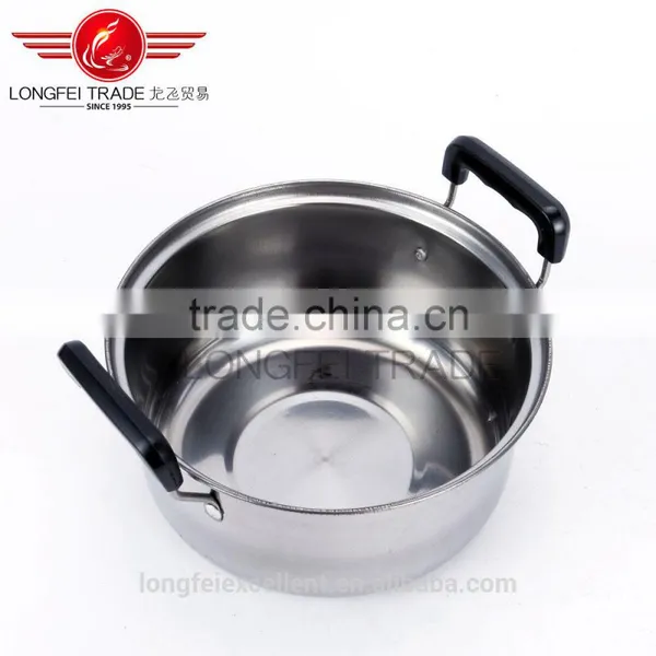 Insulation Handle Cheap Good Quality Houseware Useful Stainless Steel Cooking Pot Set/camping Pot Set photo-6