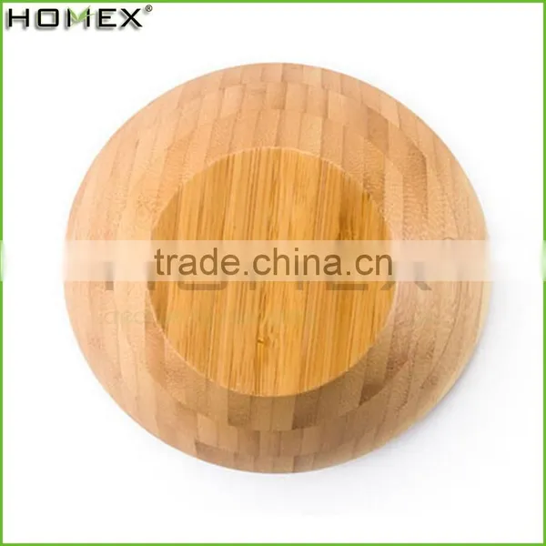 Wholesale 100% Nature Bamboo Bowl Eco-Friendly Popular Salad Bowl/Homex_Factory photo-2
