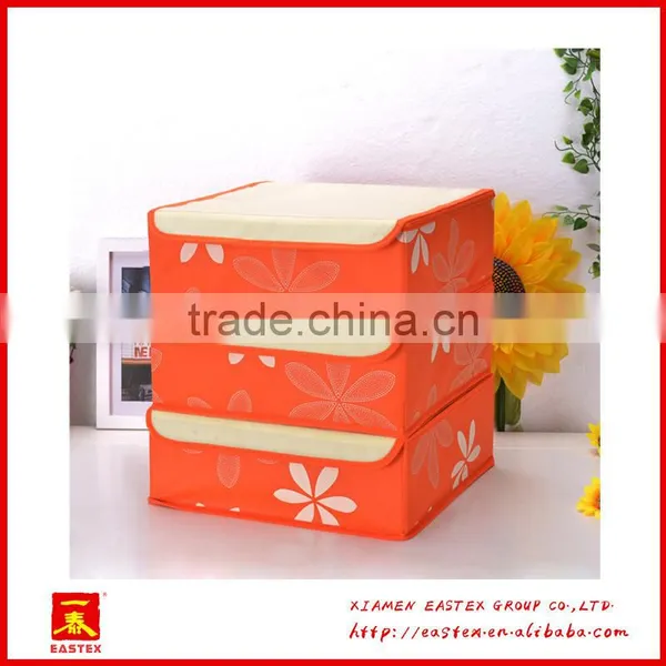 High Quality Peach Skin 24 Grid Socks/bra/briefs Storage Box photo-3