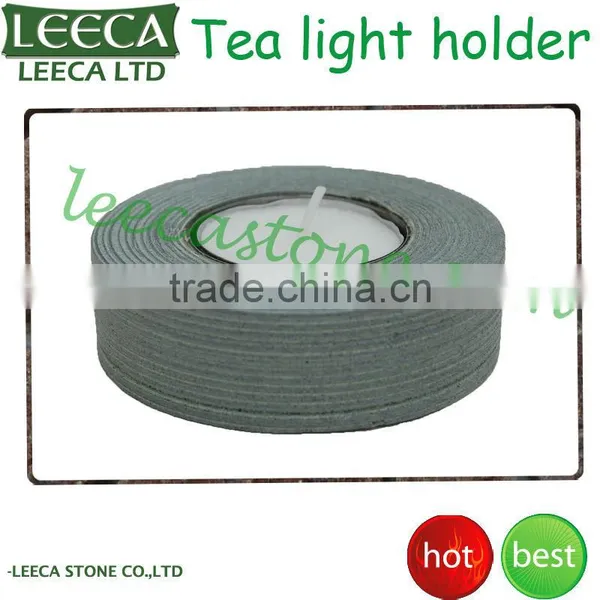 Home Decor Natural Stone Tea Light Holder photo-4