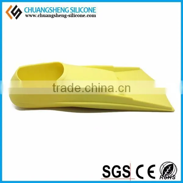 Hotselling Yellow Silicone Mermaid Tail Swim Shoes From China Manufacture photo-3