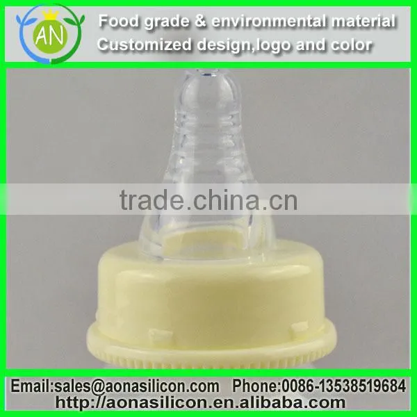 BPA Free Liquid Silicone Baby Pacifier, Soother Teat, Teether, Nipple Shield photo-3