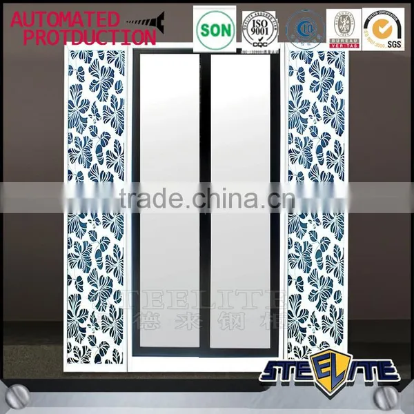 Wholesale Price Assemble Portable Wardrobe Home Almirah Designs 3 Door Corner Wardrobe photo-6