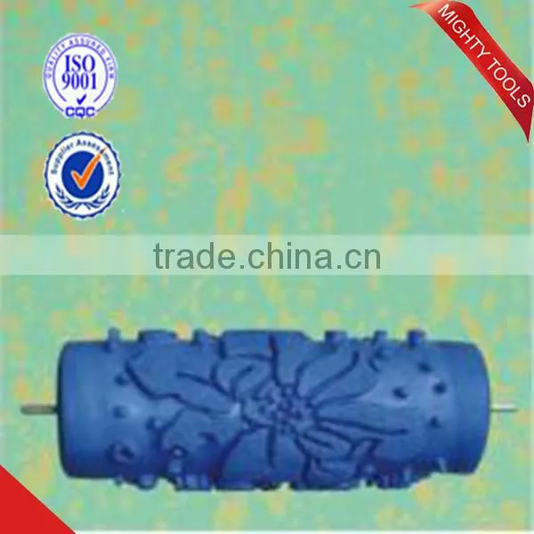 TEXTURE PAINT ROLLER WITH DECORATE MACHINE SOFT RUBBER PATTERN PAINT ROLLER photo-4