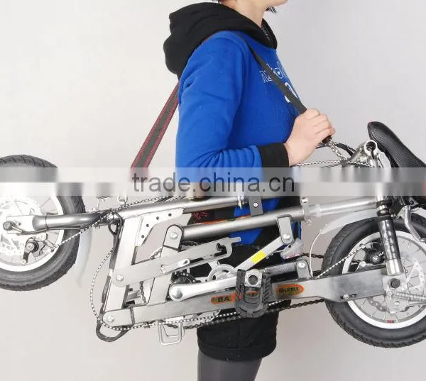 12 Inch Mini Folding Electric Bike With 24V 6Ah Lithium Battery photo-5