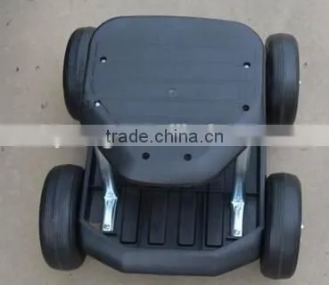 Garden Work Seat Cart With Plastic Storage Tray TC4501P photo-2