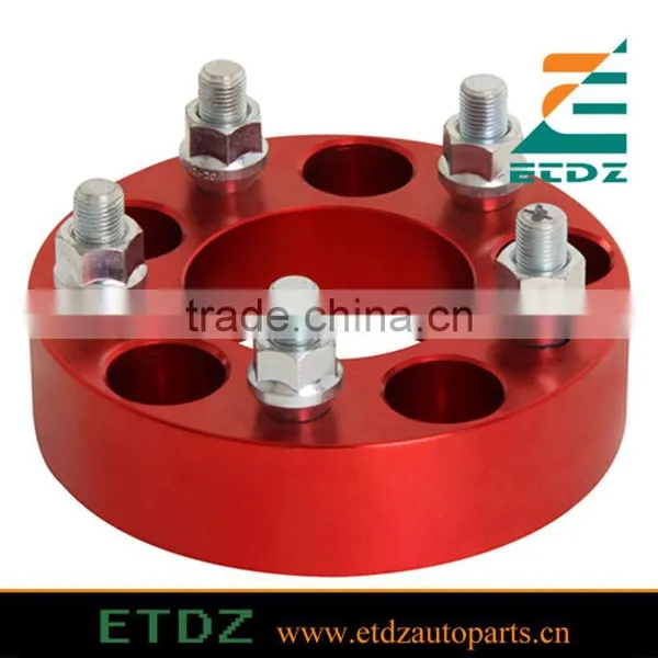 Red High Polish Aluminium Alloy 6061 Wheel Spacer for Toyota Honda VW Suzuki