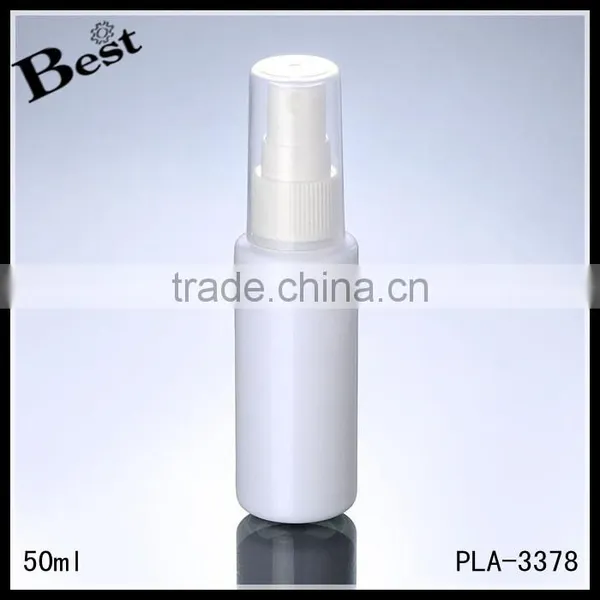 Promotion 2017 Hot New Product Hot Selling White Empty Cosmetic Toner Fragrance Perfume 50ml Price Plastic Spray Bottle of Water photo-5
