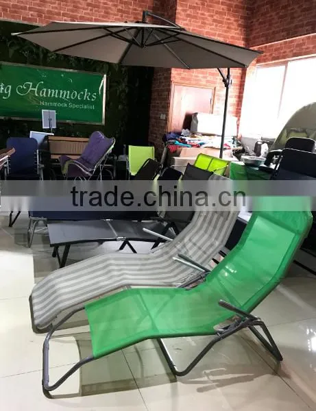 Special Steel Oval Tube Folding Beach Chair Sunbed photo-6