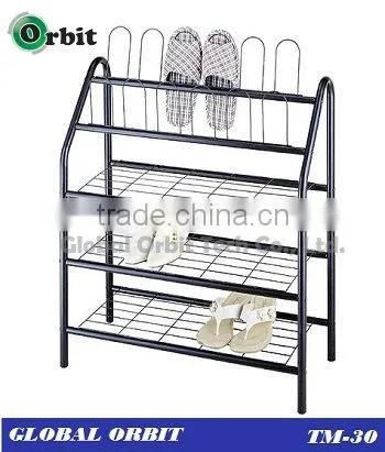 Metal Adjustable Iron Cheap Shoe Rack photo-6