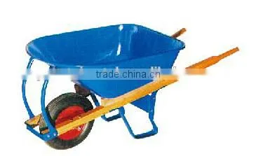 High Quality Agricultural Wooden Handle Concrete Wheelbarrow Manufacture Wb8805