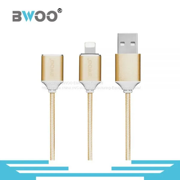 3 in 1 Magnetic Usb Cable With Lightning Micro Type-c Connector photo-4