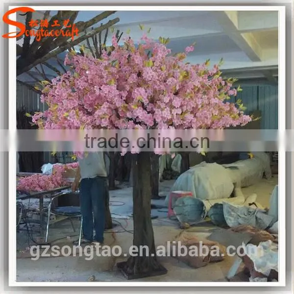 Artificial Indoor Cherry Blossom Tree Wedding Flower Tree Wedding Wishing Tree Cheap Artificial Trees and Plants photo-6