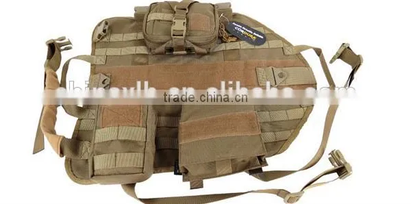 Pet Dog Clothes Outdoor Military Fans Equipped With a Pet Dog Vest/Army Police Dog Clothes