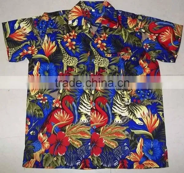 Jungle Print Hawaiian Shirts photo-5