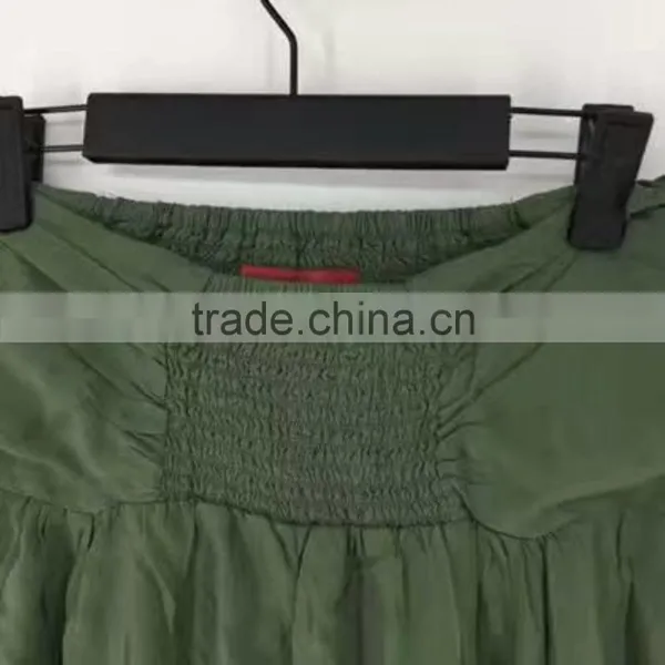 China Suppliers Stocklots Women 100%rayon Army Trousers photo-5