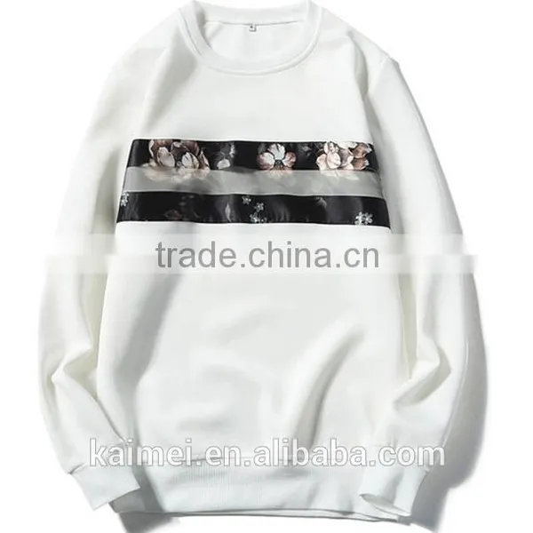 Eco-friendly Quick Dry Hot Design Factory Produced Best-selling High Quality Pocket Sweatshirt no Hood CVC(80/20) photo-2