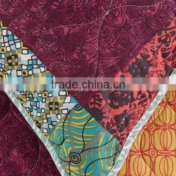 The Patchwork of Patterns is Printed Quilt Cover photo-5