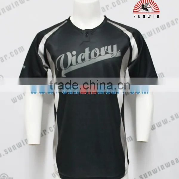 Best Quality Fashion Youth Baseball Jersey With Custom Designed photo-2