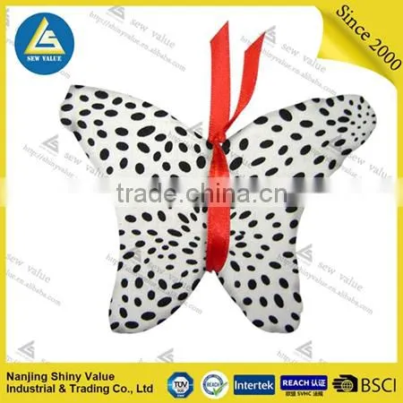 100% Cotton Red Floral Butterfly Shape Pin Cushions photo-3