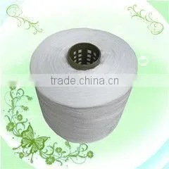 60/2 Raw White Spun Polyester Yarn for Sewing Thread China Polyester Staple Fiber