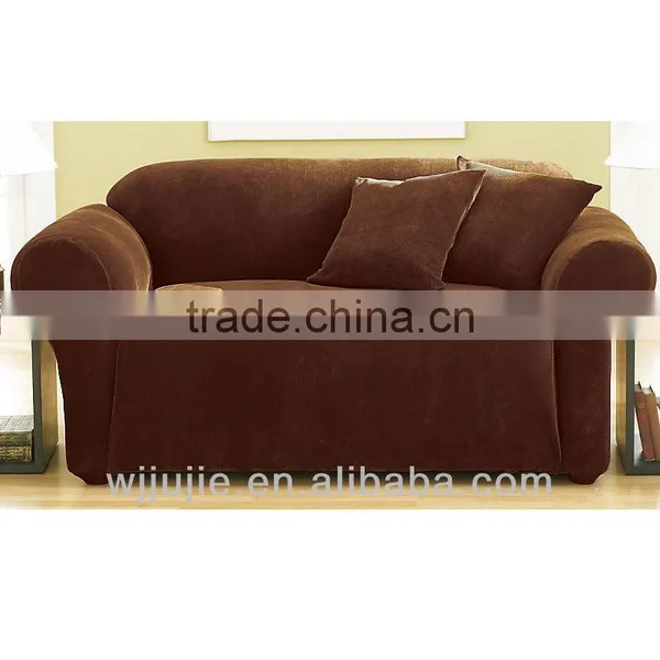 Stretch Pique Fitted Sofa Slipcovers photo-3