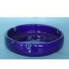 P018 Porcelain Round Ashtray in Blue Color