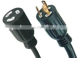 Nema 30A Locking Extension Cord Molded Connector photo-3