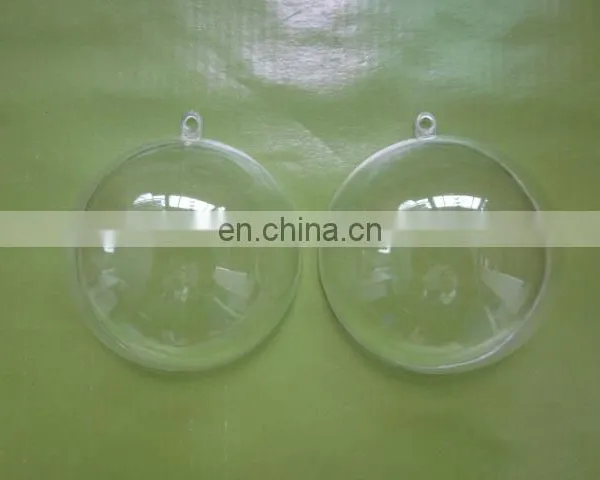 Clear Plastic Christmas Balls