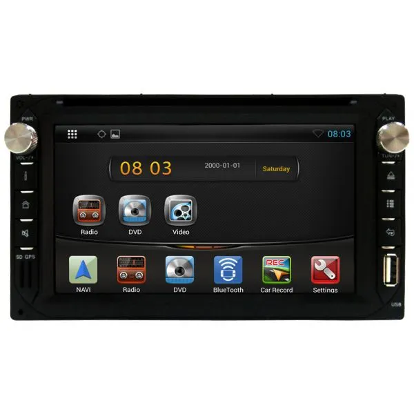 WITSON DVR Waterproof Car Radio 2 Din 16G