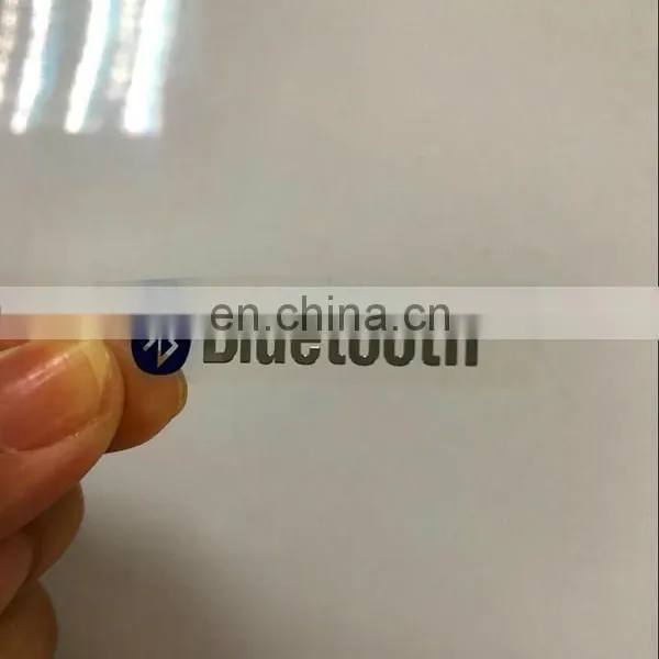 Metallic Colorful Adhesive Stickers for Bluetooth Speaker