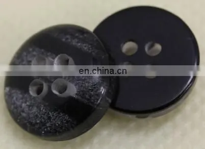 Factory Custom Service Plastic Buttons 4 Holes Full Shiny Luster Shirt Resin Button Sewing Accessories photo-5