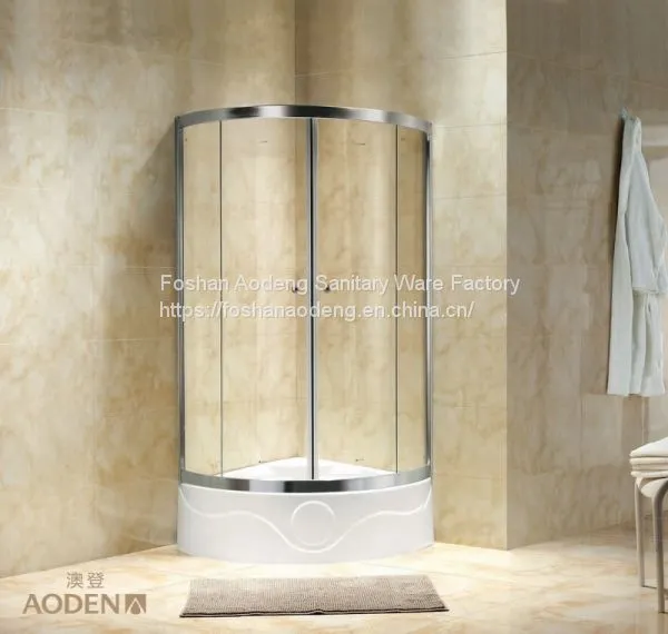 Quadrant Tempered Glass Sliding Door Shower Room
