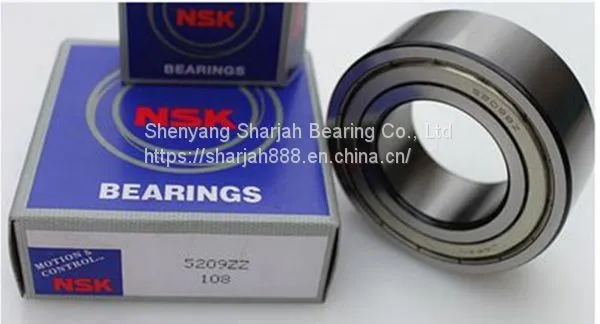Angular contact ball bearing 5209 bearing NSK bearing with long life and low price