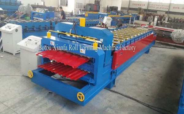 Double Layer Roof Sheet Roll Forming Machine photo-2