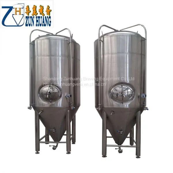 1000L Conical Beer Brewing Equipment Beer Fermentation Tank Fermenter Tank Fermenting System photo-3
