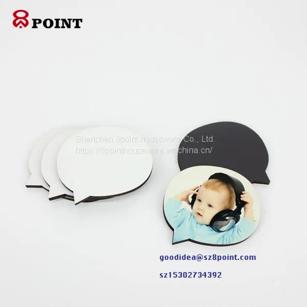 2019 Ebay Hot Selling Sublimation MDF Wooden Customized Fridge Magnet photo-2