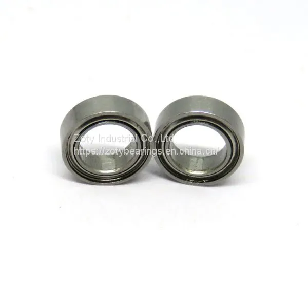Low Noise MR85zz Small Electric Motor Small Ball Bearings 5x8x2.5mm
