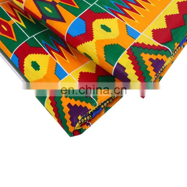 HOT SALE!!! China Supplier Plain Wax African Cotton Fabric 6 Yards per Piece for Sale photo-5