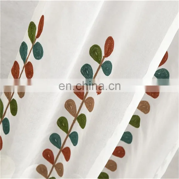 Professional China Flower Sheer Window Curtain 2015 With Best Quality and Low Price photo-2