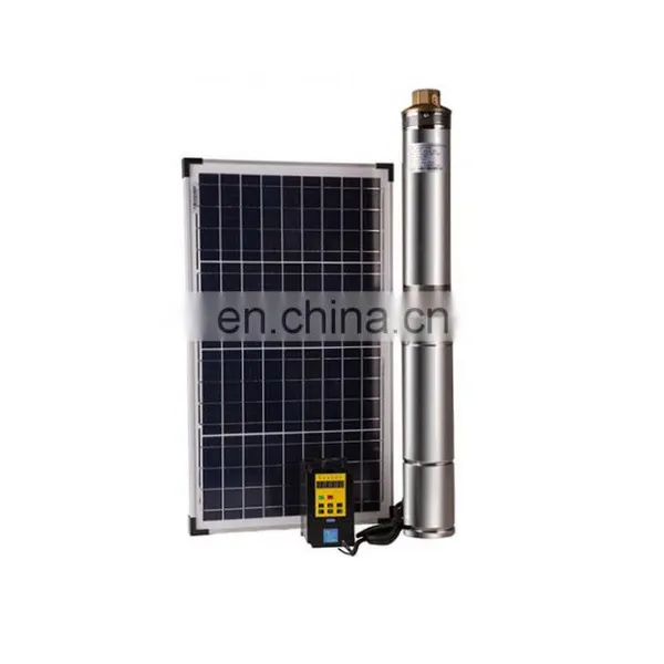 New Arrival DC Brushless Solar Powered Submersible Water Pump for Agriculture Irrigation photo-7