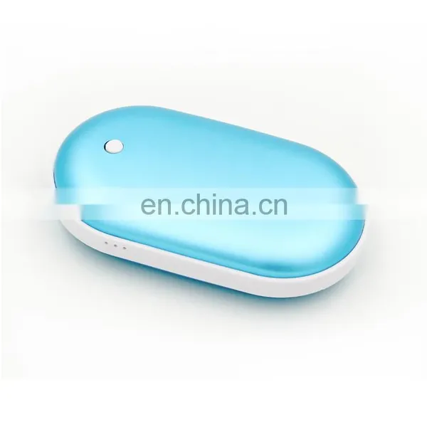 Hand-warmer Power Bank 4000mah Metal Plastic Super Mini Power Battery Charger Portable Power Charger photo-3