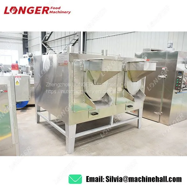 Groundnut Hazelnut Roasting Machine Filbert Nut Roasting Machine for Sale photo-2