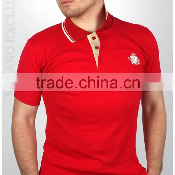 100% Cotton High Quality Polo Shirt Design