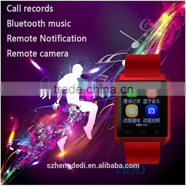 Bluetooth Smart Watch Wrist Wrap Watch Phone for IOS Apple Iphone 4/4s/5/5c/5s Android Samsung S2/s3/s4/note 2/note 3 for HTC photo-3