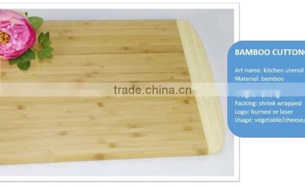 Cutting Board 2 Tone Bamboo Cutting Board Made in China photo-2