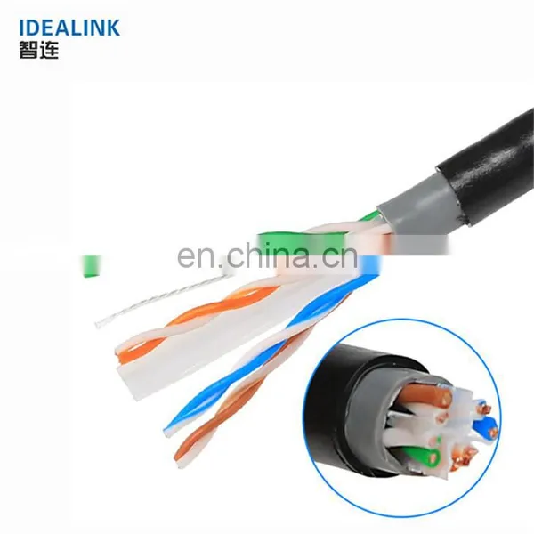 Manufacturers 300M Cat6 Utp Sftp Lan Cable 4Pair Ethernet Cat 6 Cable Roll Cca Network Cable photo-2