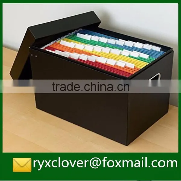 A4 Size Decorative Hanging Kraft Paper Cardboard File Folder photo-2