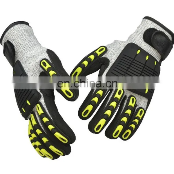 TPR Anti-Impact/Anti-cut/Anti-smash Nitrile Coated Gloves photo-4
