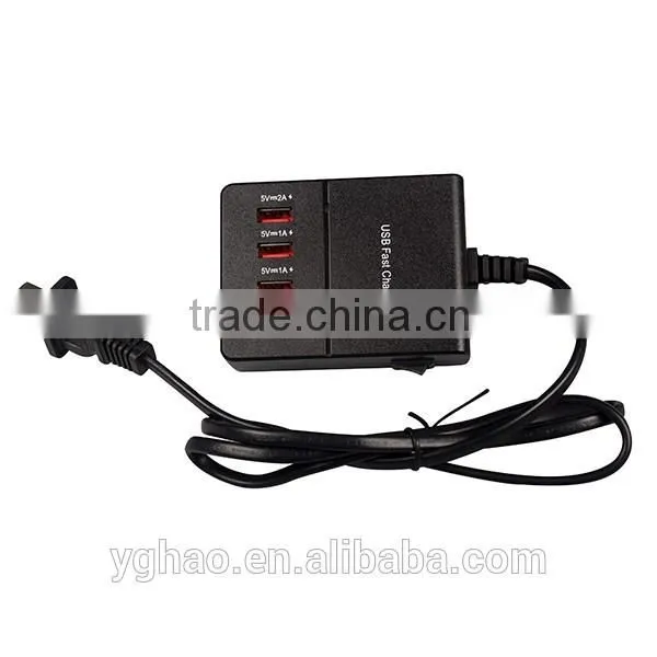 Super Fast Smart 4 Port Usb Travel Charger for Iphone for Android Tablet for Smartphone photo-6